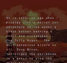 Image n° 4 - screenshots  : Cutthroat Island